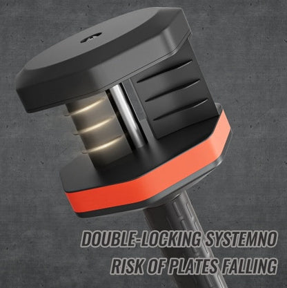 Quick-Dial Adjustable Dumbbell (10–55 lb)