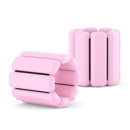 Silicone Weighted Wrist Bands (1 lb Pair)