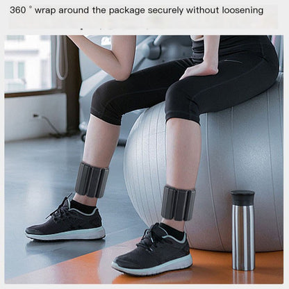 Silicone Weighted Wrist Bands (1 lb Pair)