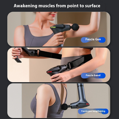 Long-Handle Massage Gun