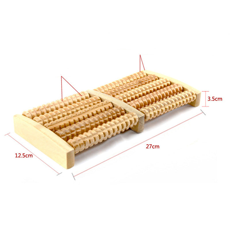Wooden Foot Massage Roller