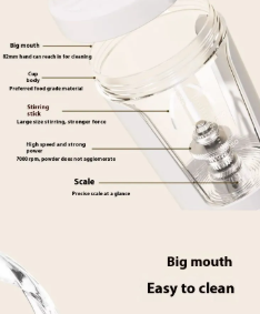 Electric Protein Shaker Bottle