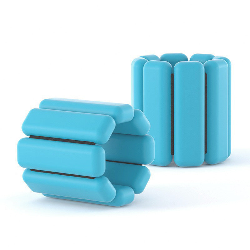 Silicone Weighted Wrist Bands (1 lb Pair)